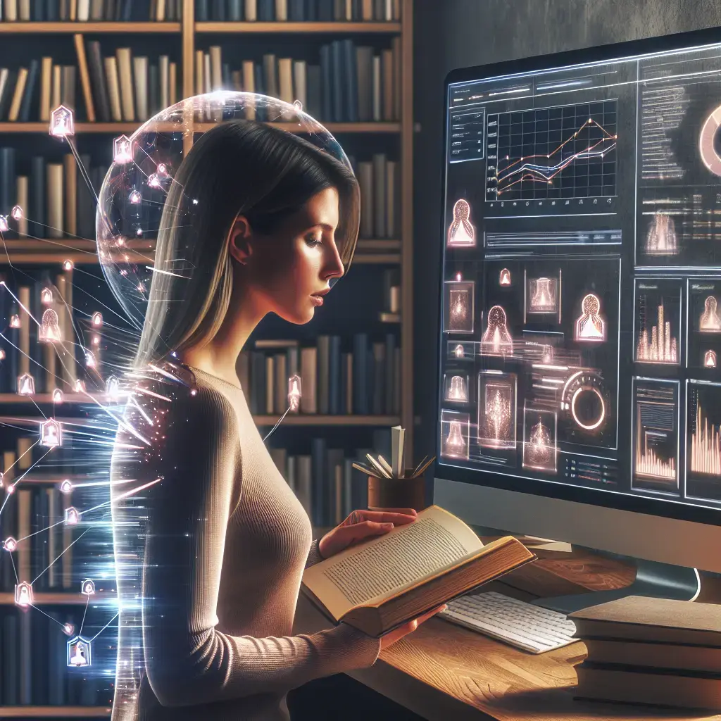 Image that represents the author Hannah Mitchell, a renowned blogger specializing in Booktok